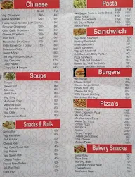 The Master's Fast Food Centre menu 3