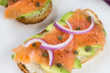 Salmon and Avocado Toast