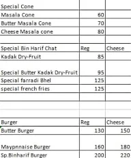 Binharif Dabeli menu 1