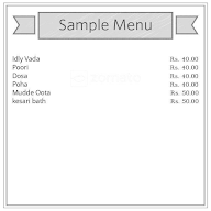 Priyadarshini Hotel menu 1