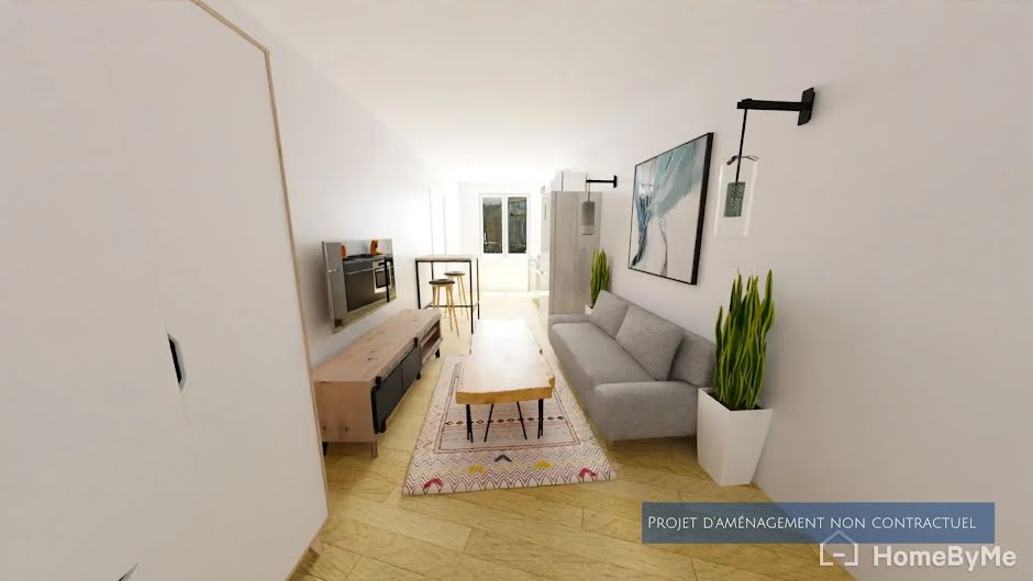 Vente appartement 1 pièce 18.85 m² à Aubagne (13400), 65 500 €