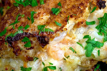 Shrimp & Bacon Alfredo Stuffed Chicken