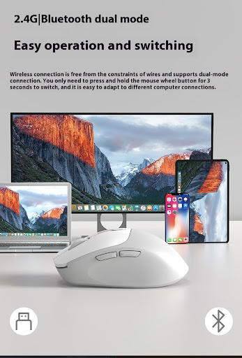 Title 1, Mute Wireless Bluetooth Mouse for Computer and ...