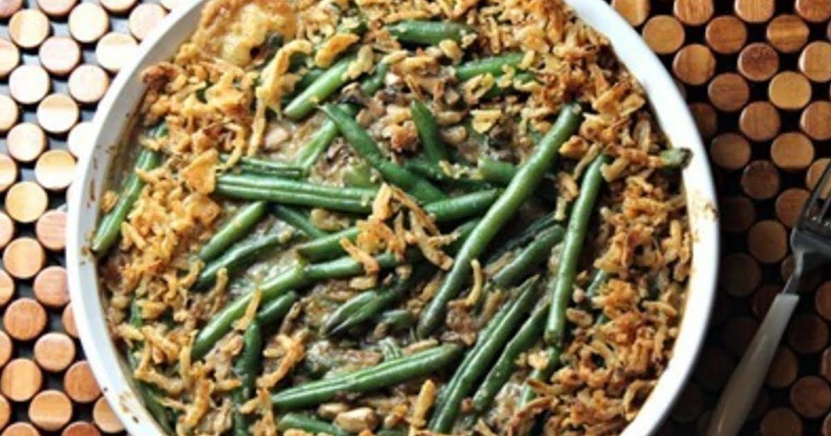 Grown Up Green Bean Casserole | Just A Pinch Recipes