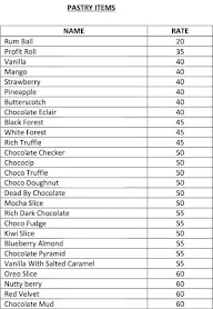 Toostee's Cakes And Bakes menu 1