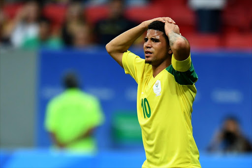 South Africa Under-23 captain Keagan Dolly's expression at the end of the match against Denmark says it all.