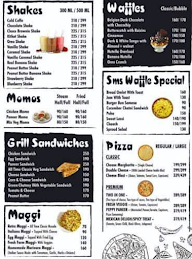 SMS Waffles menu 1