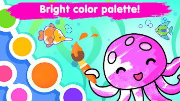 Coloring games for kids age 2 Screenshot