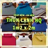 [1M2 Màu Trơn] Drap Ga Nệm Thun Lạnh Hq Cực Kì Mịn Mát Bộ Ga Trải Giường Vỏ Gối Drap Nệm Grap Giường