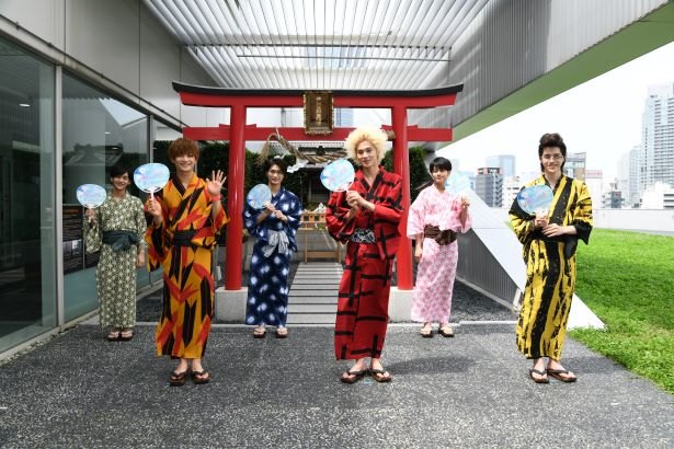 真夏の少年 藤井直樹 ドラえもん音頭 も参考にしたんです 美 少年がメンバーカラーの浴衣で盆踊りを披露 Trill トリル