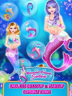 Ocean Mermaid Princess: Makeup Salon Games Screenshot