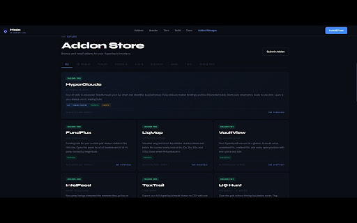 Halo — Hyperliquid Addon Store screenshot 2