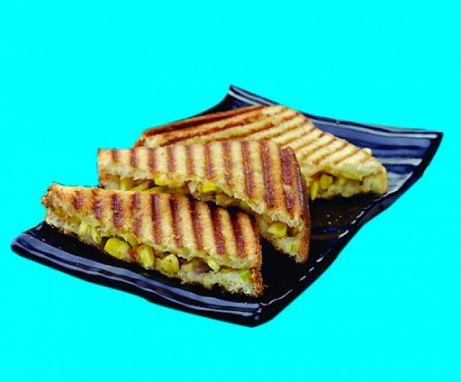 Veg Cheese Corn Grill Sandwich