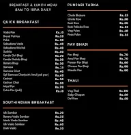 Sanjivini Upahar Gruh menu 4