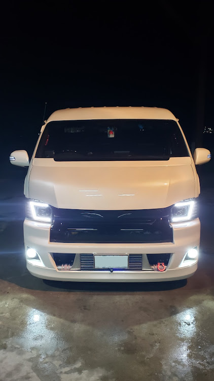 ハイエースワゴンの岡山箱車仲間・洗車した！・オフ会・一本松展望園ナイトMTに関するカスタム事例の投稿画像1枚目