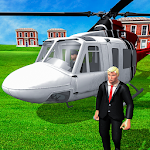 Cover Image of Download US President Escort Helicopter: Air Force VTOL 3D 1.2 APK