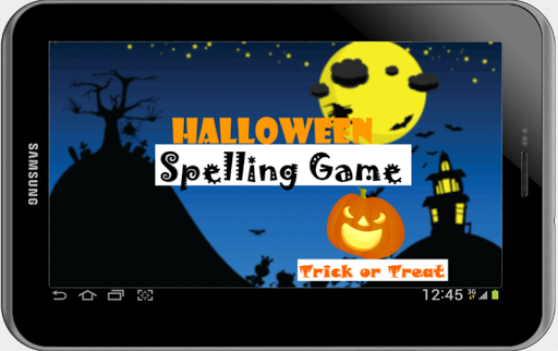 Halloween Spelling Games