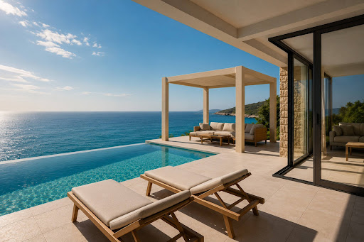 Villa with pool and terrace 2