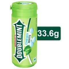 Wrigley'S Doublemint Pepermint Chewy Mints - 33 gm