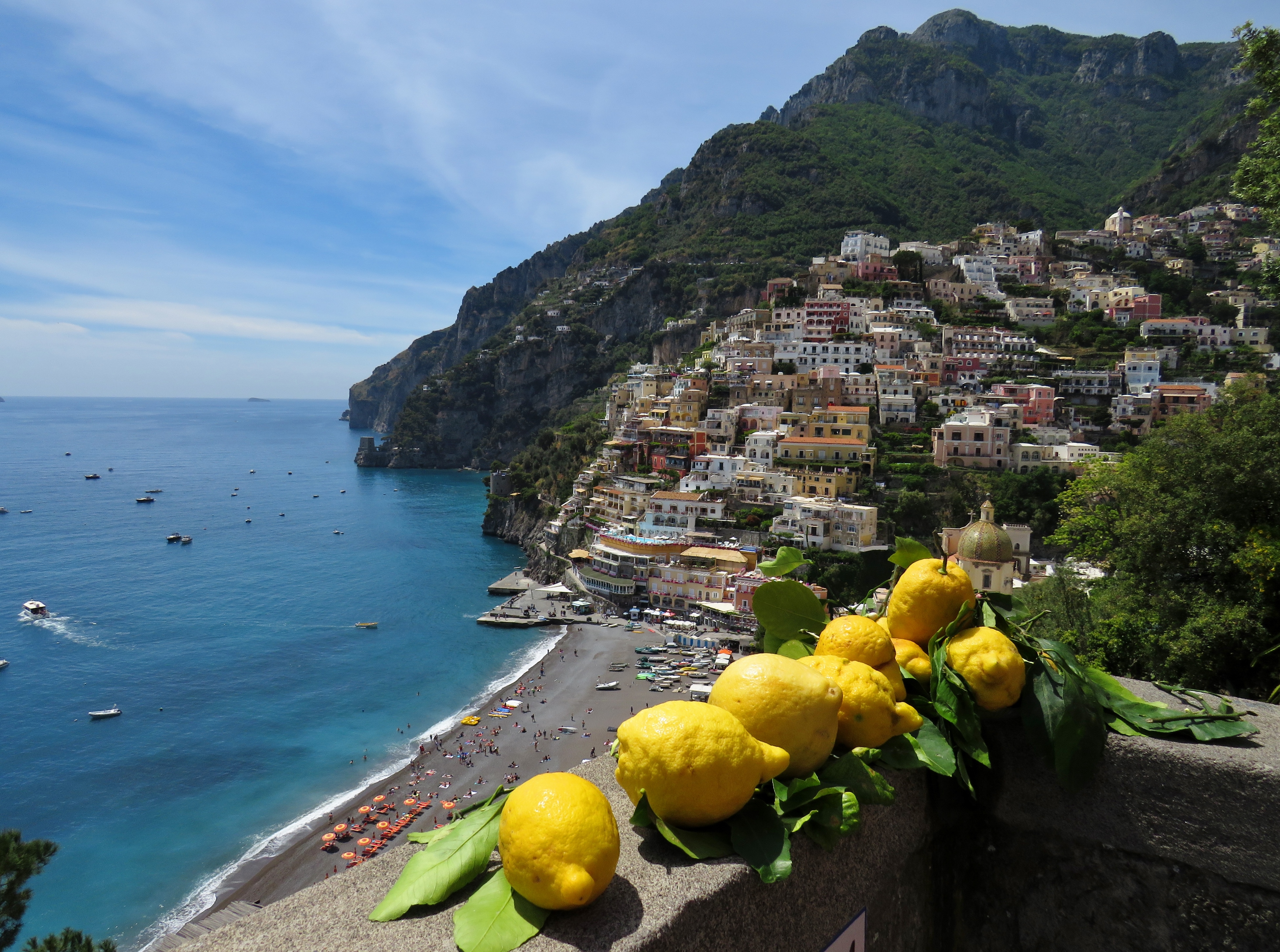 Positano e i limoni della Costiera di Giorgio Lucca