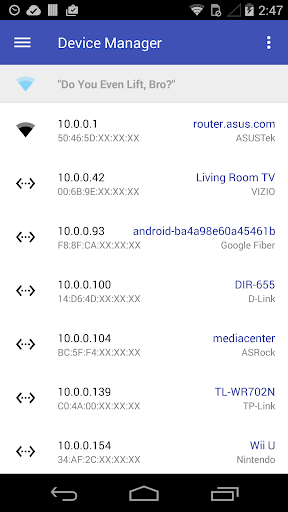 Screenshot he.net - Network Tools