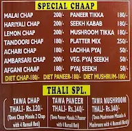 Mast Punjabi Chap Corner menu 1