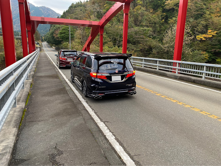 オデッセイのSHOWさんとコラボ・紅葉を求めて・釜田川橋・ポッキーの日に関するカスタム事例の投稿画像6枚目