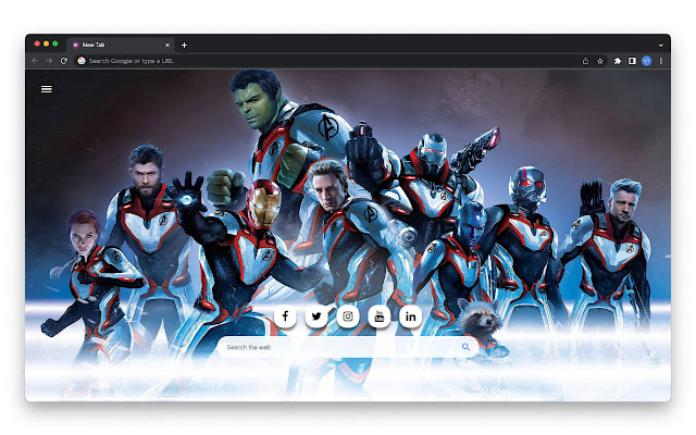 Avengers: Endgame Wallpaper HD New Tab