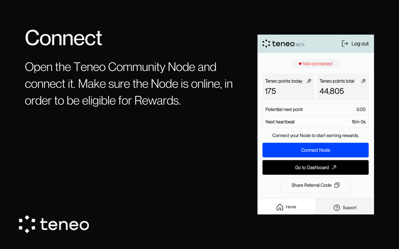Teneo Community Node Chrome Extension Image 3