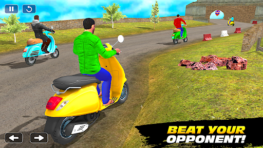 Screenshot Indian Bike Games 3D Scooty