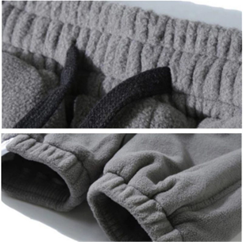 Title 5, Plus Size Fleece Trousers Fleece Harem Pants, C...
