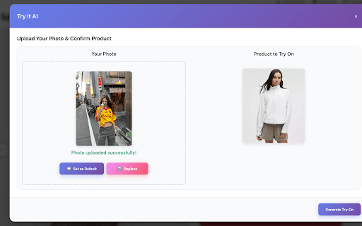 Try It AI - Virtual Clothing Try-On screenshot 3