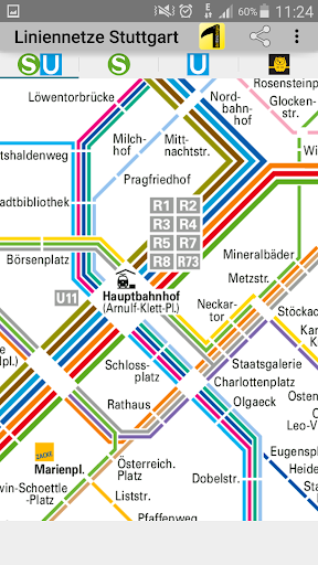 Liniennetze Stuttgart