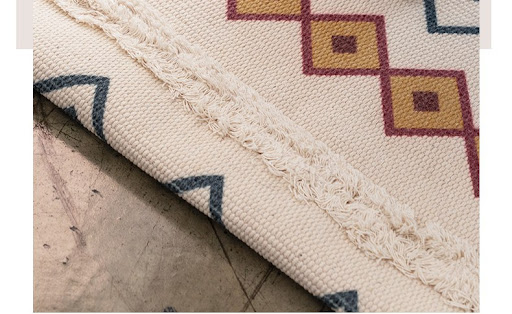 Title 13, Handmade cotton and linen three-dimensional tuf...