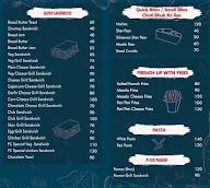 Cafe Food Culture, Wakad menu 2