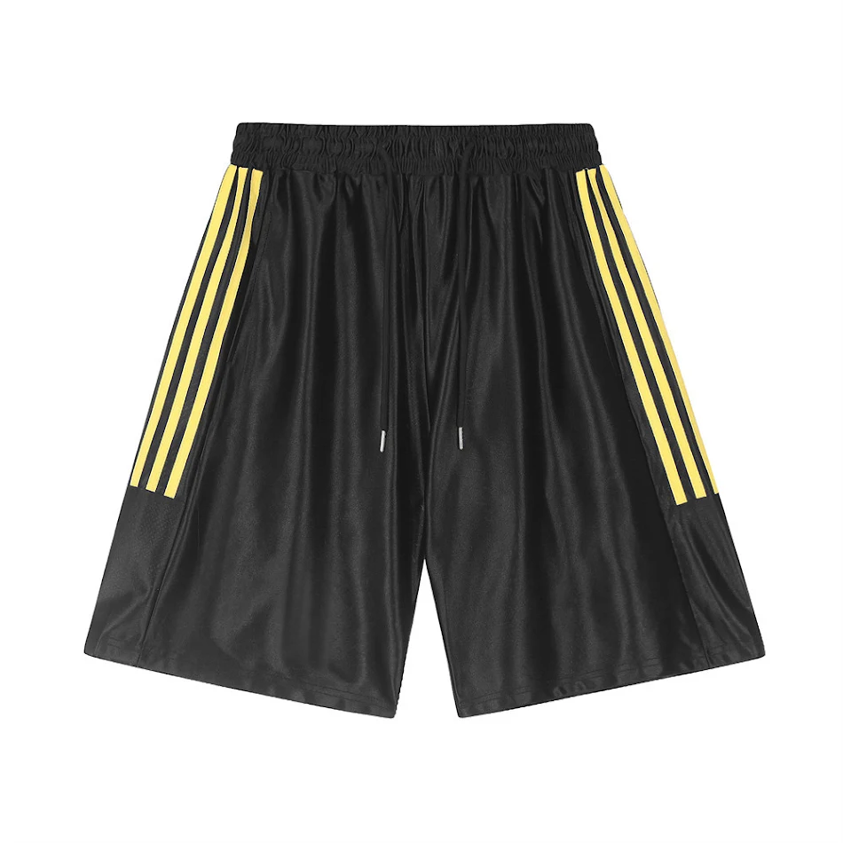 Pantalones cortos holgados y finos para hombre, estilo caído, ideales para el verano, transpirables y cómodos para un look casual y fresco.