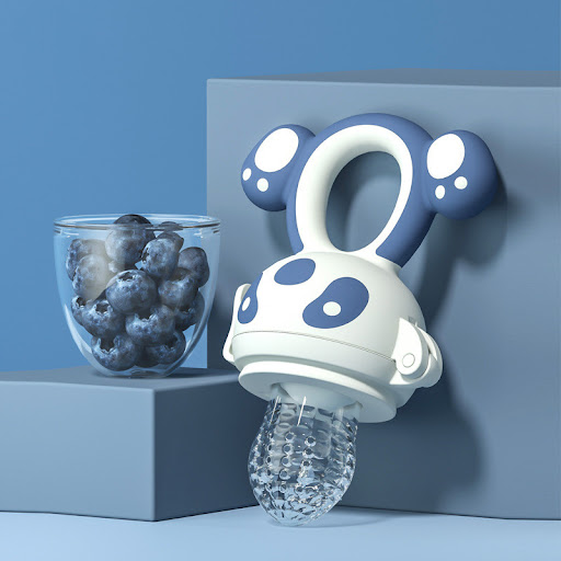 Title 2, Silicone Baby Teething Feeder for Fruit Supplem...