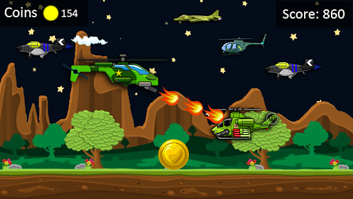 Gunship air battle Helicopter strike