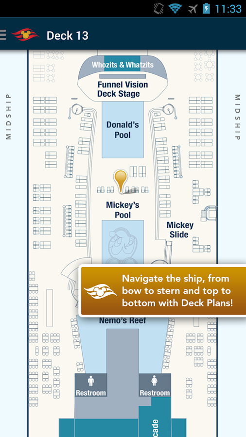 disney cruise line navigator