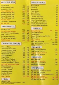 SGF - Spice Grill Flame menu 1