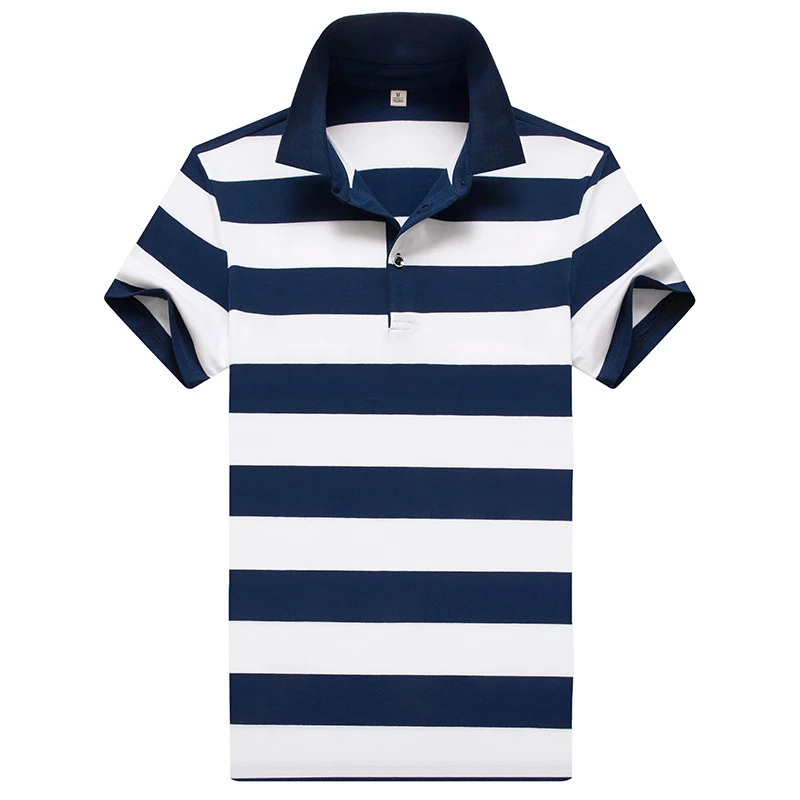 Camiseta Casual a Rayas Manga Corta para Hombre Top Confort y Estilo Veraniego Perfecta para un Look Relajado y Fresco Ideal para el Día a Día