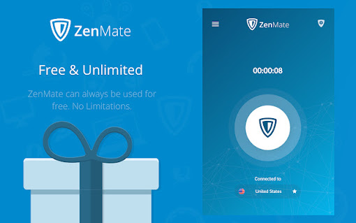 Free VPN ZenMate-Best VPN for Chrome