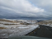 Snowfall on the Afriski mountain resort in Lesotho on Tuesday. 