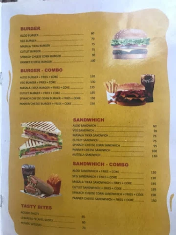 Scoops Of Mangalore menu 