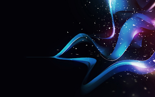 Black and Blue Abstract screenshot 2