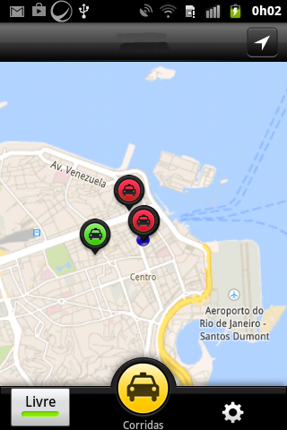 Android application GoTaxiCab - Driver screenshort