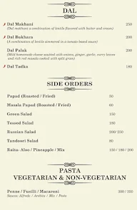 The Bassein Palate menu 7