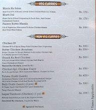 Chicha's menu 5