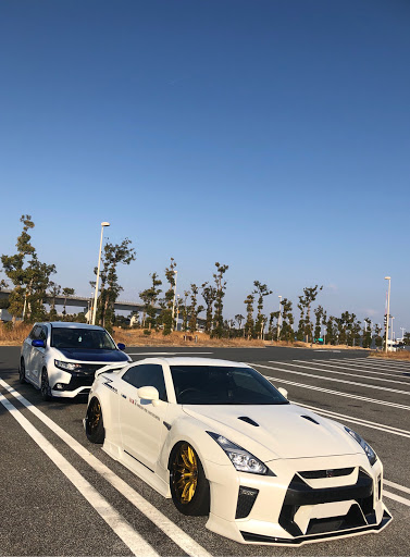 日産 Nissan Gt Rを華麗にカスタム By Gtr35 No9 19 02 17 伊勢湾岸道 長島sa下りにて ゆーじろーくん せいやくん まっちゃんなお Cartune