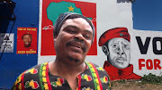 Painter Lebani 'Rasta' Sirenje got a taste of how it feels when someone draws a portrait which looks nothing like you.